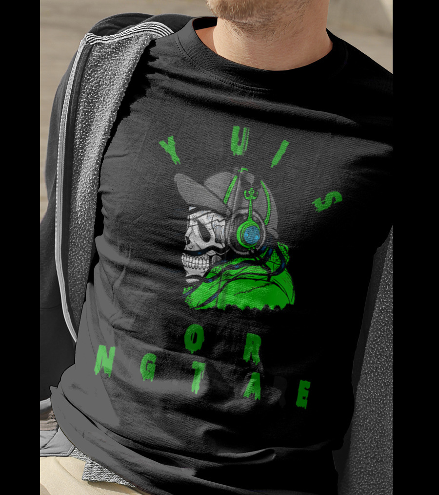 My Music Is Your Nightmare Skull DJ With Cap Headphones T-Shirt