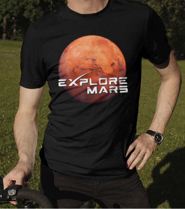 Explore Mars SpaceX Mars Exploration T-Shirt