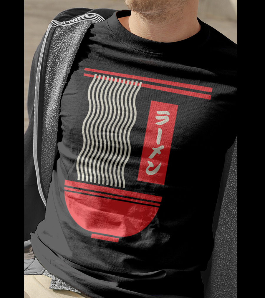 Retro Vintage Japanese Ramen Noodles T-Shirt