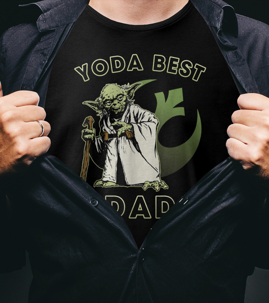 Star Wars Yoda Best Dad Rebel Alliance T-Shirt