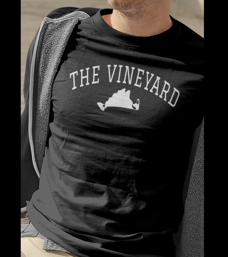 Martha's Vineyard Vacation The Vineyard Map T-Shirt