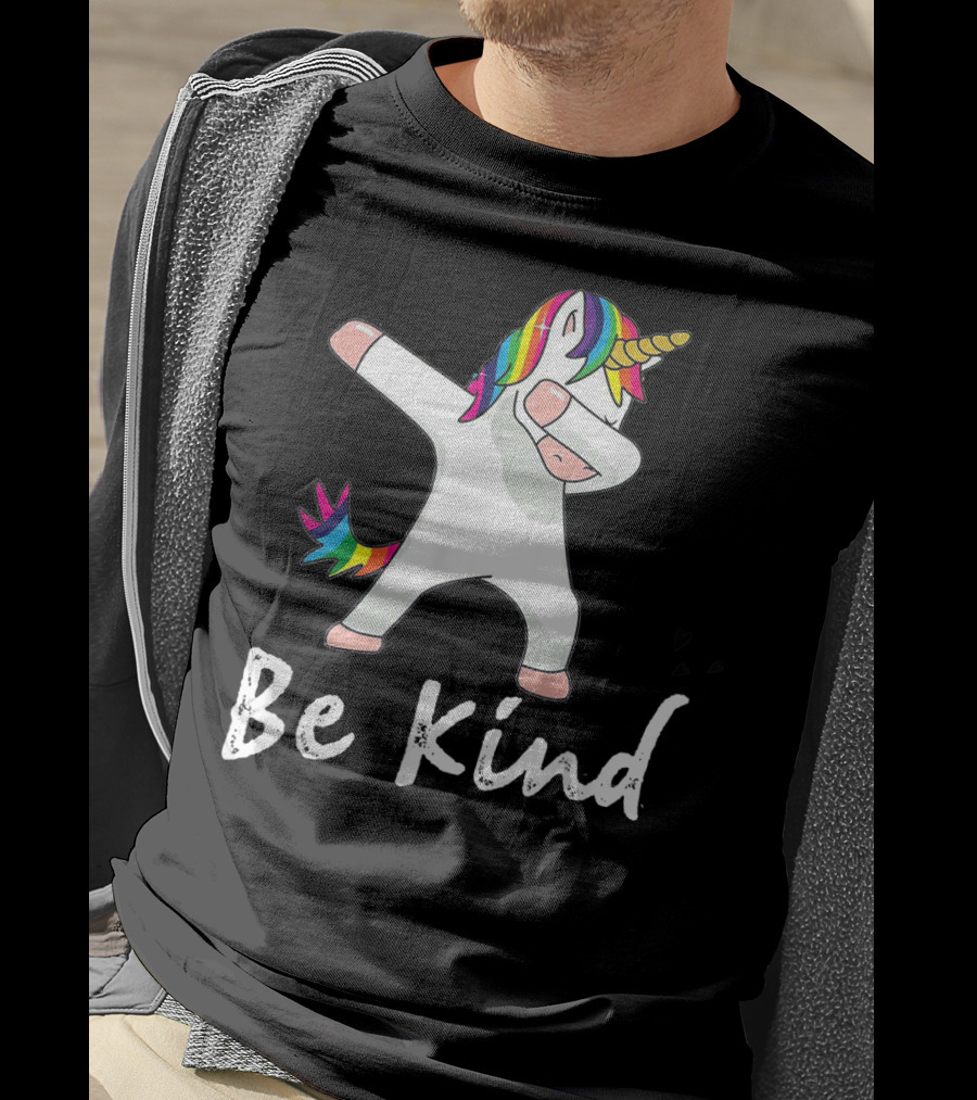 Unity Day Orange Anti Bullying Rainbow Unicorn Be Kind T-Shirt