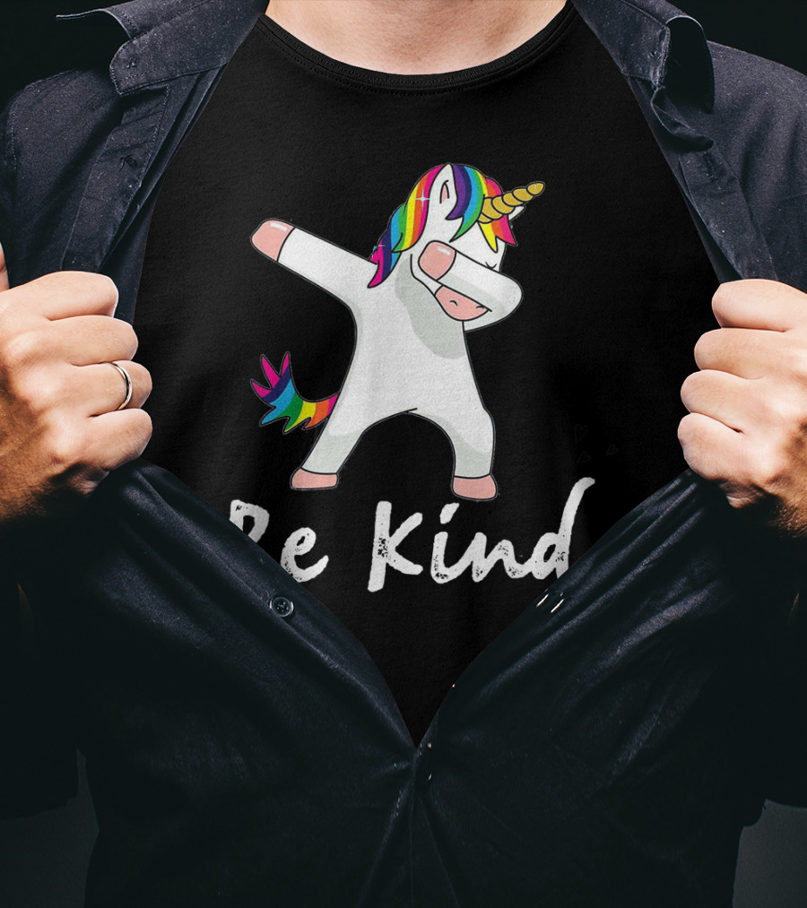 Unity Day Orange Anti Bullying Rainbow Unicorn Be Kind T-Shirt