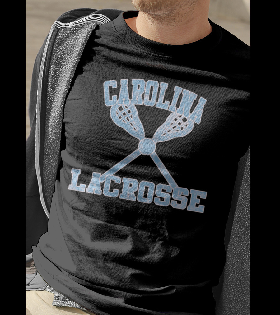 Carolina Lacrosse Crossed Sticks T-Shirt