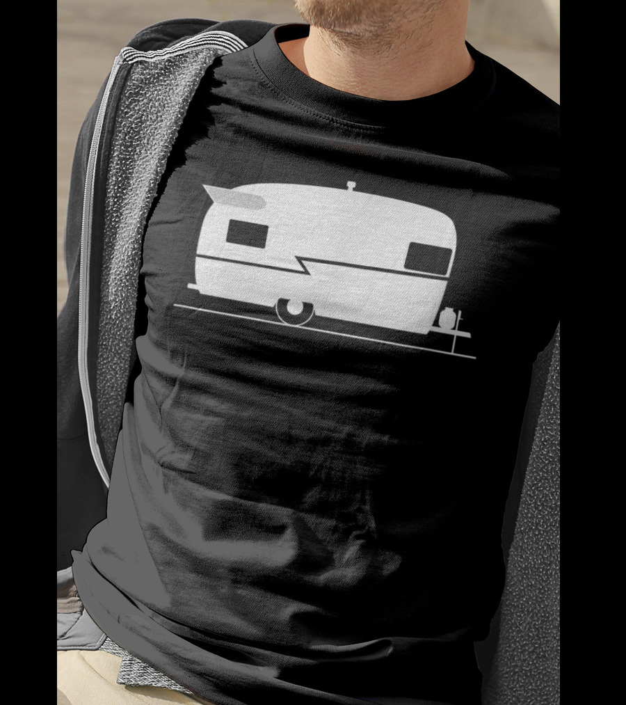 Vintage Shasta Camper Trailer T-Shirt