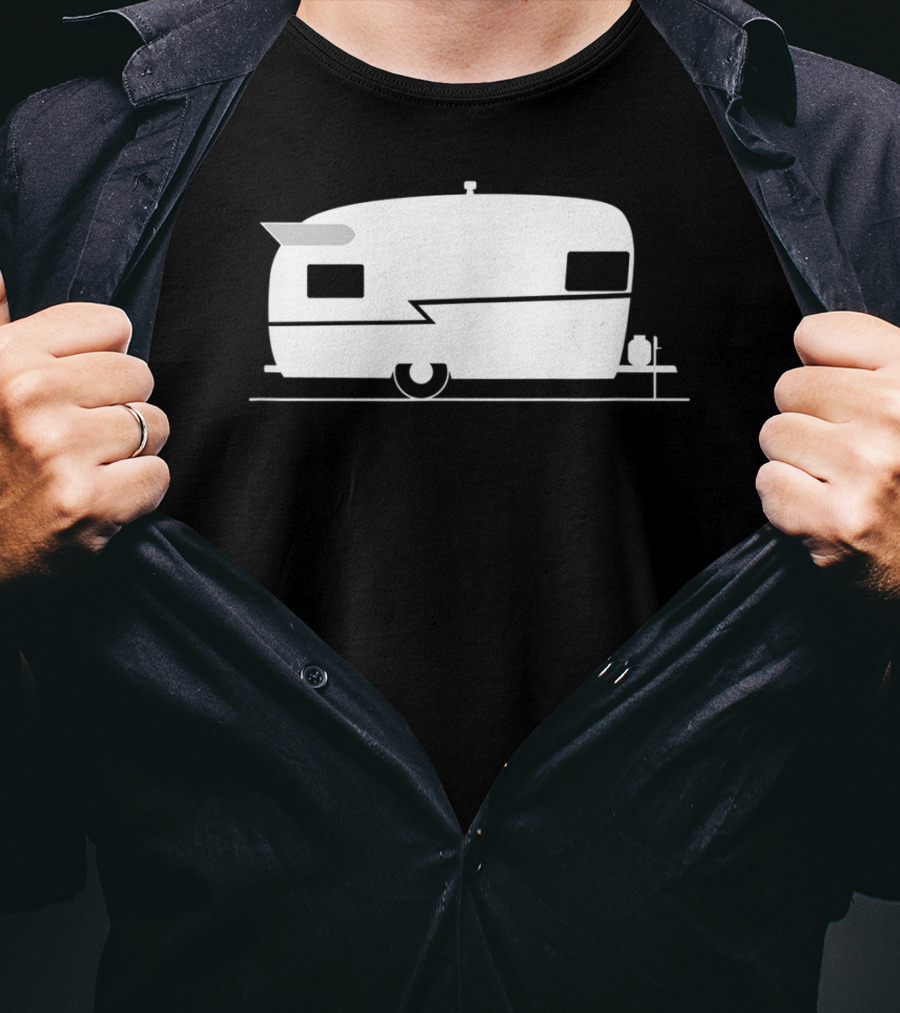 Vintage Shasta Camper Trailer T-Shirt
