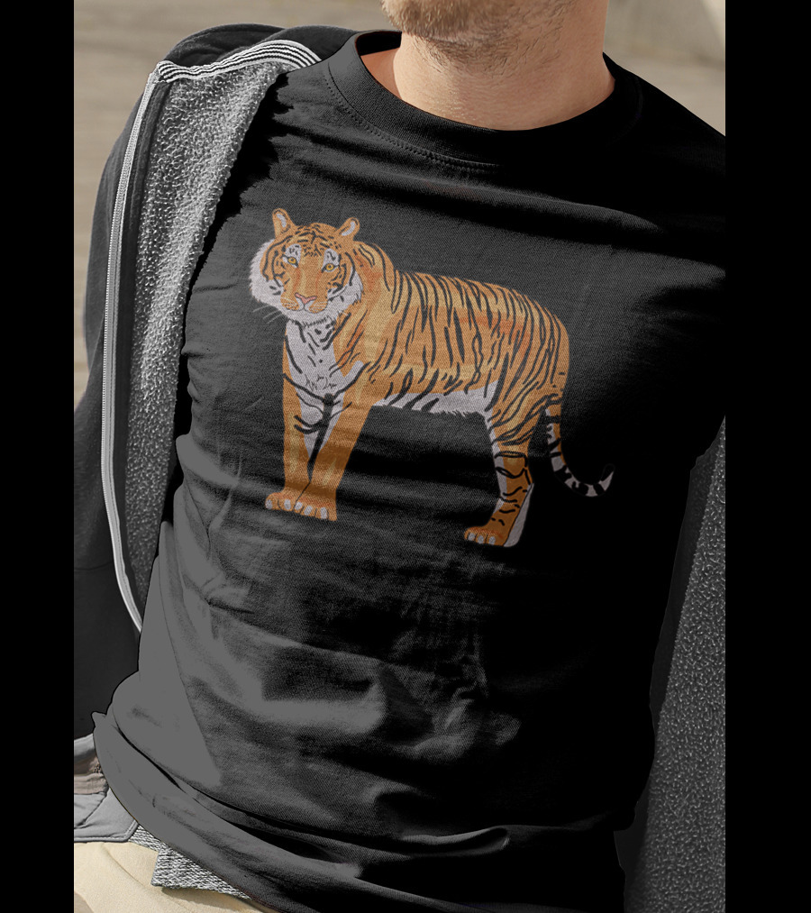 Beautiful Tiger Big Cat Animal Lover Tiger T-Shirt