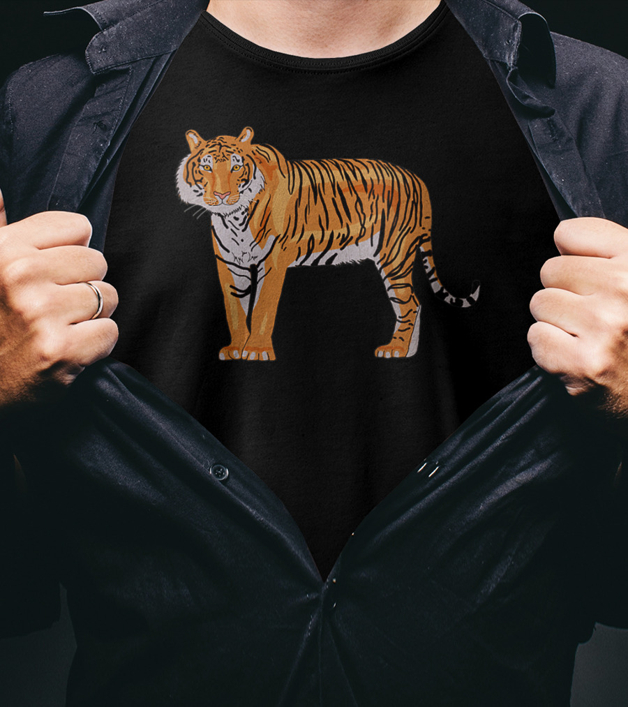 Beautiful Tiger Big Cat Animal Lover Tiger T-Shirt
