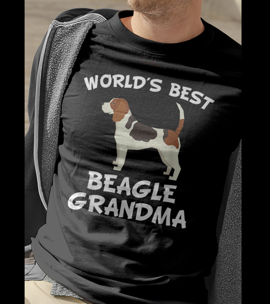 World's Best Beagle Grandma Dog Lover Gift T-Shirt