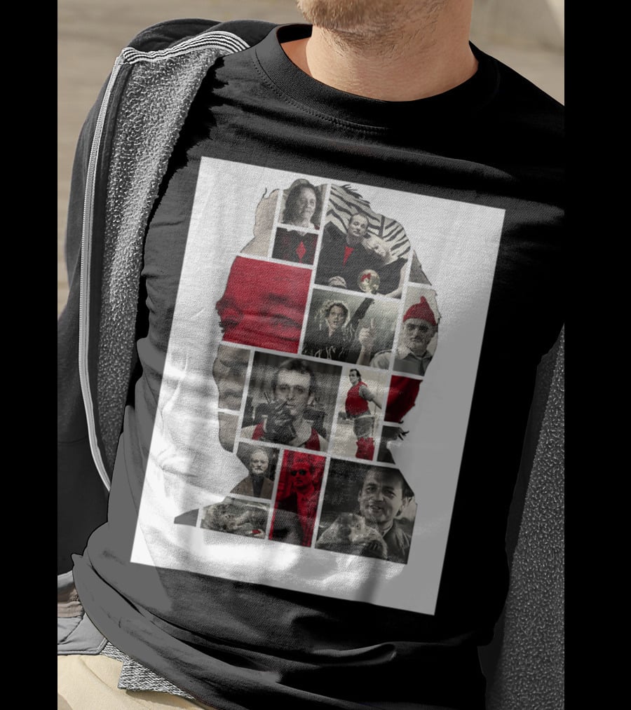 Classic Bill Murray Film Collage T-Shirt