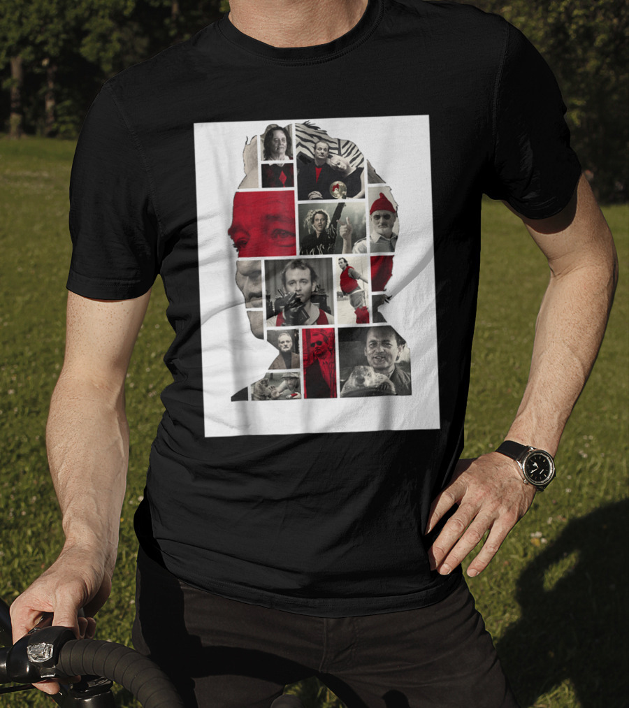Classic Bill Murray Film Collage T-Shirt