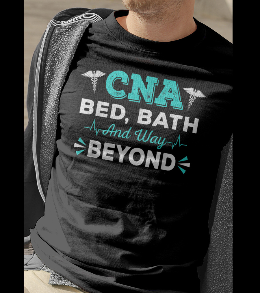 CNA Bed Bath And Way Beyond Caduceus Heartbeat T-Shirt