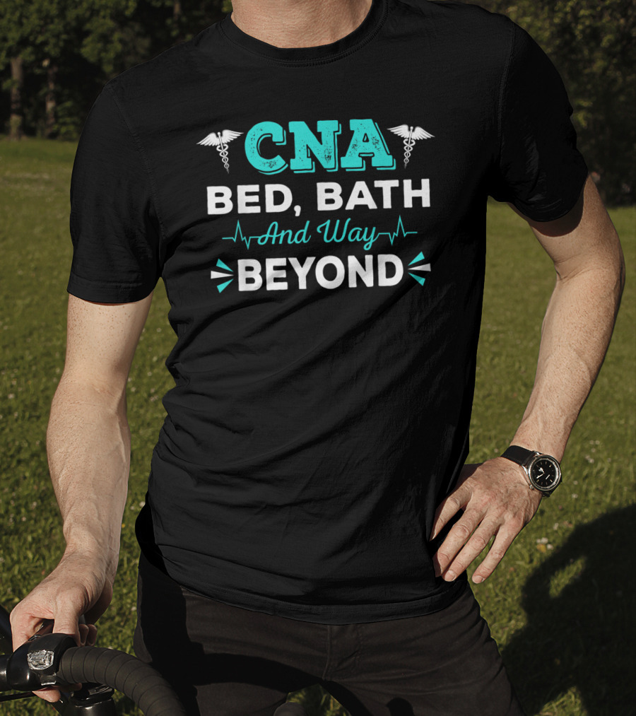 CNA Bed Bath And Way Beyond Caduceus Heartbeat T-Shirt