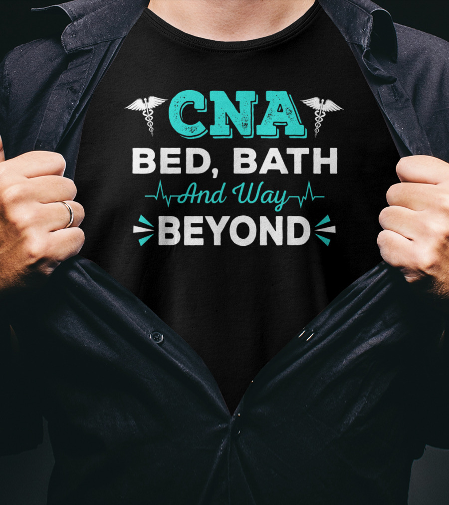 CNA Bed Bath And Way Beyond Caduceus Heartbeat T-Shirt