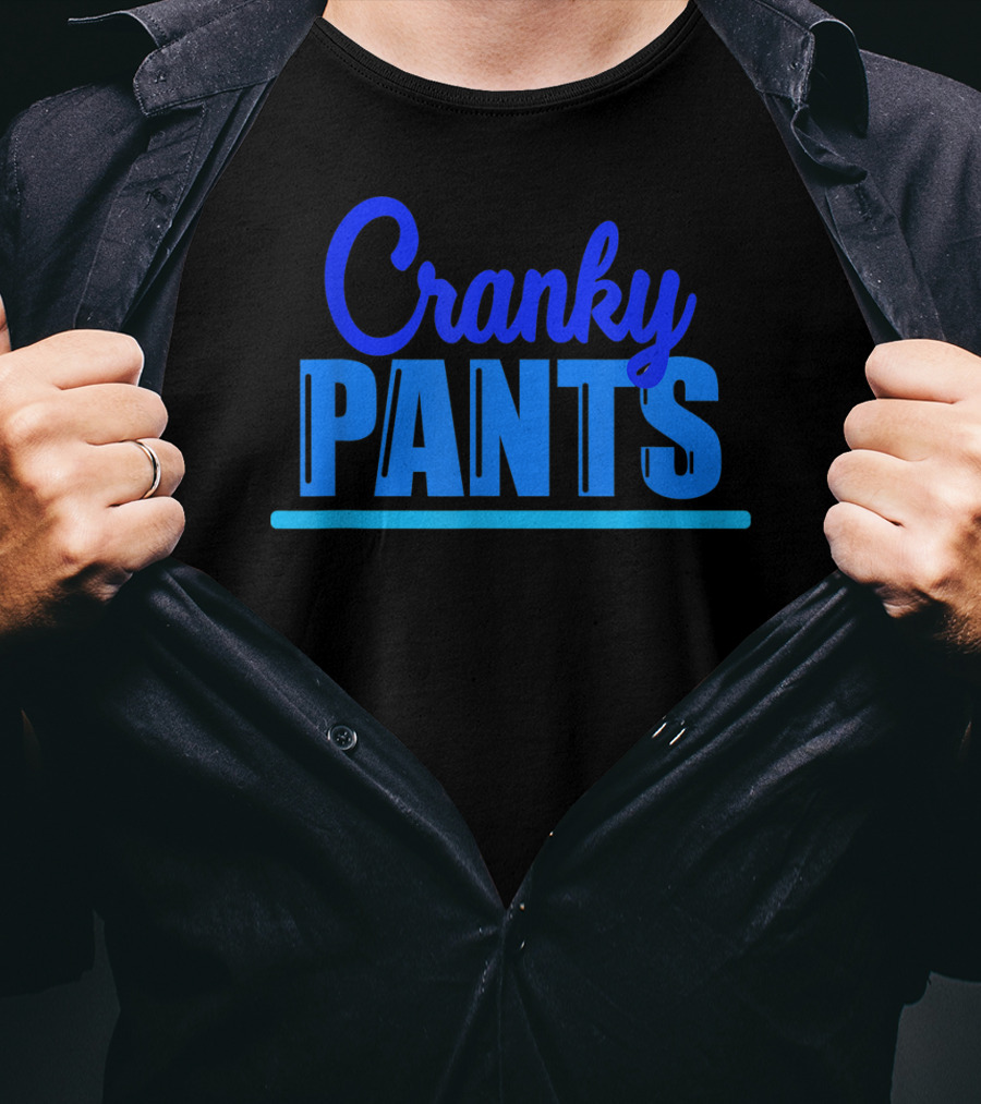 Cranky Pants Cranky Old Man Grandpa Bad Mood T-Shirt