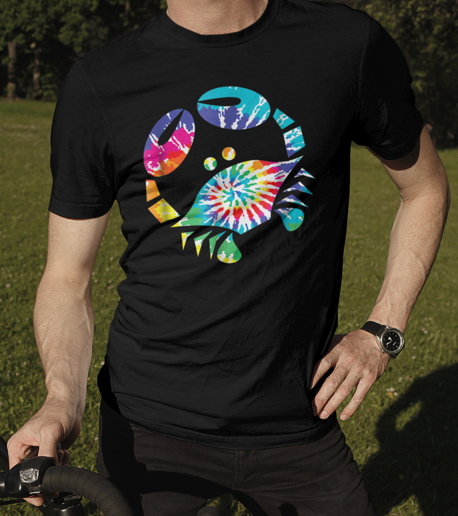 Tie Dye Fun Crab T-Shirt