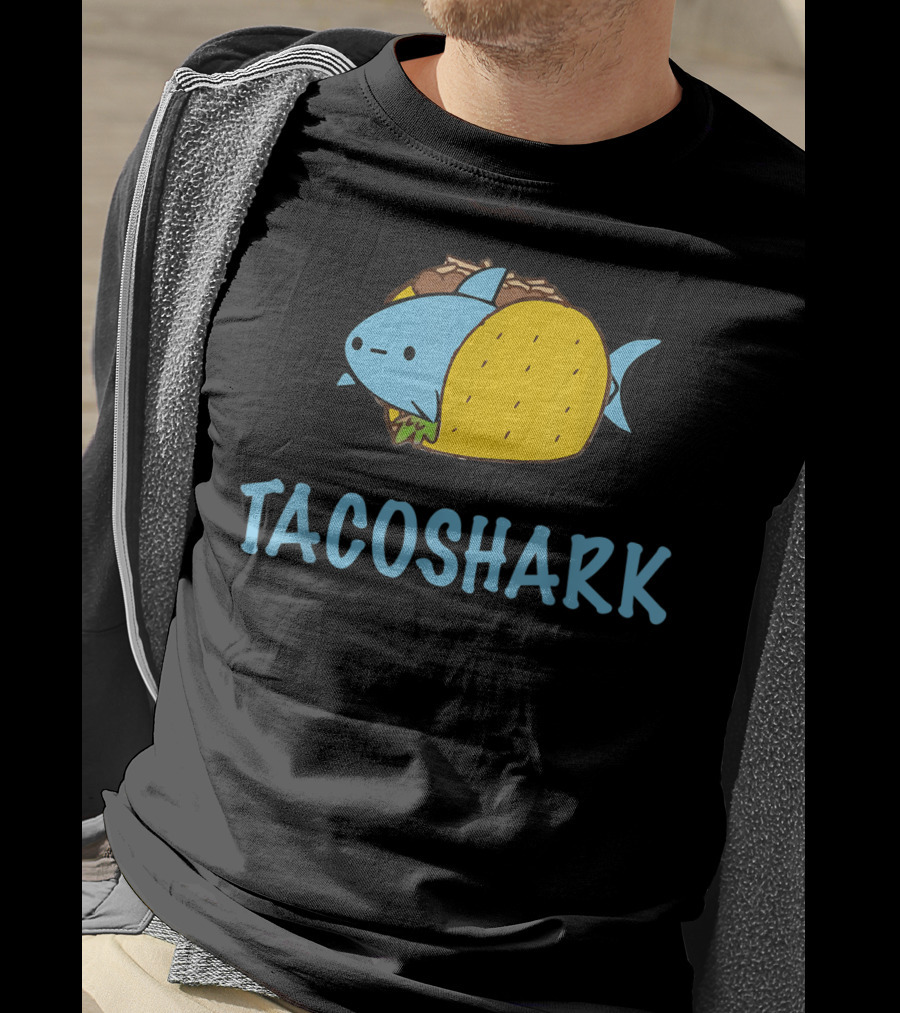 Taco Shark Doo Funny Novelty T-Shirt