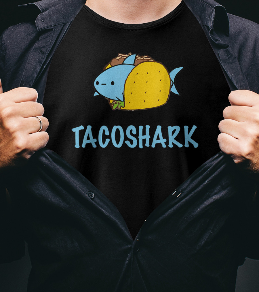 Taco Shark Doo Funny Novelty T-Shirt