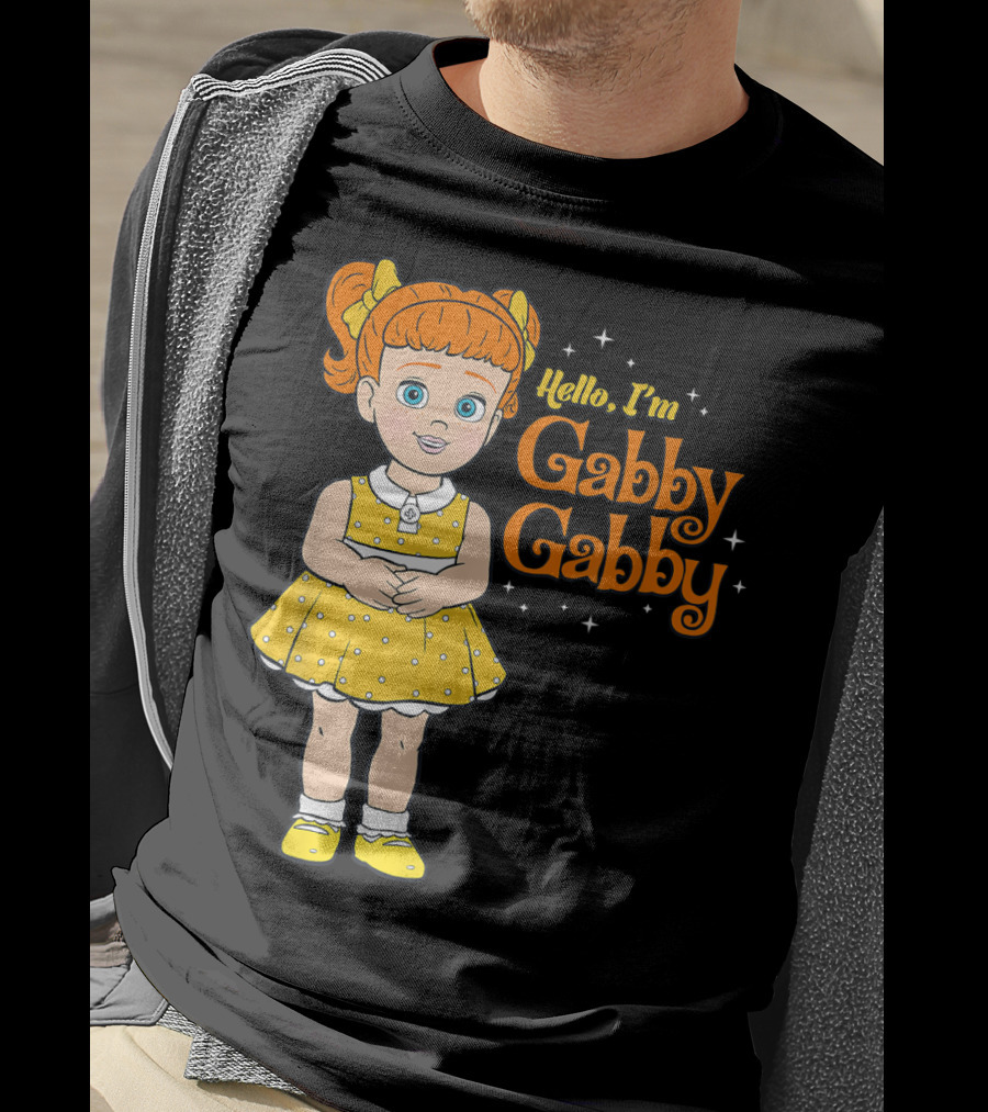 Disney Pixar Toy Story 4 Gabby Gabby Hello I'm Gabby Gabby T-Shirt