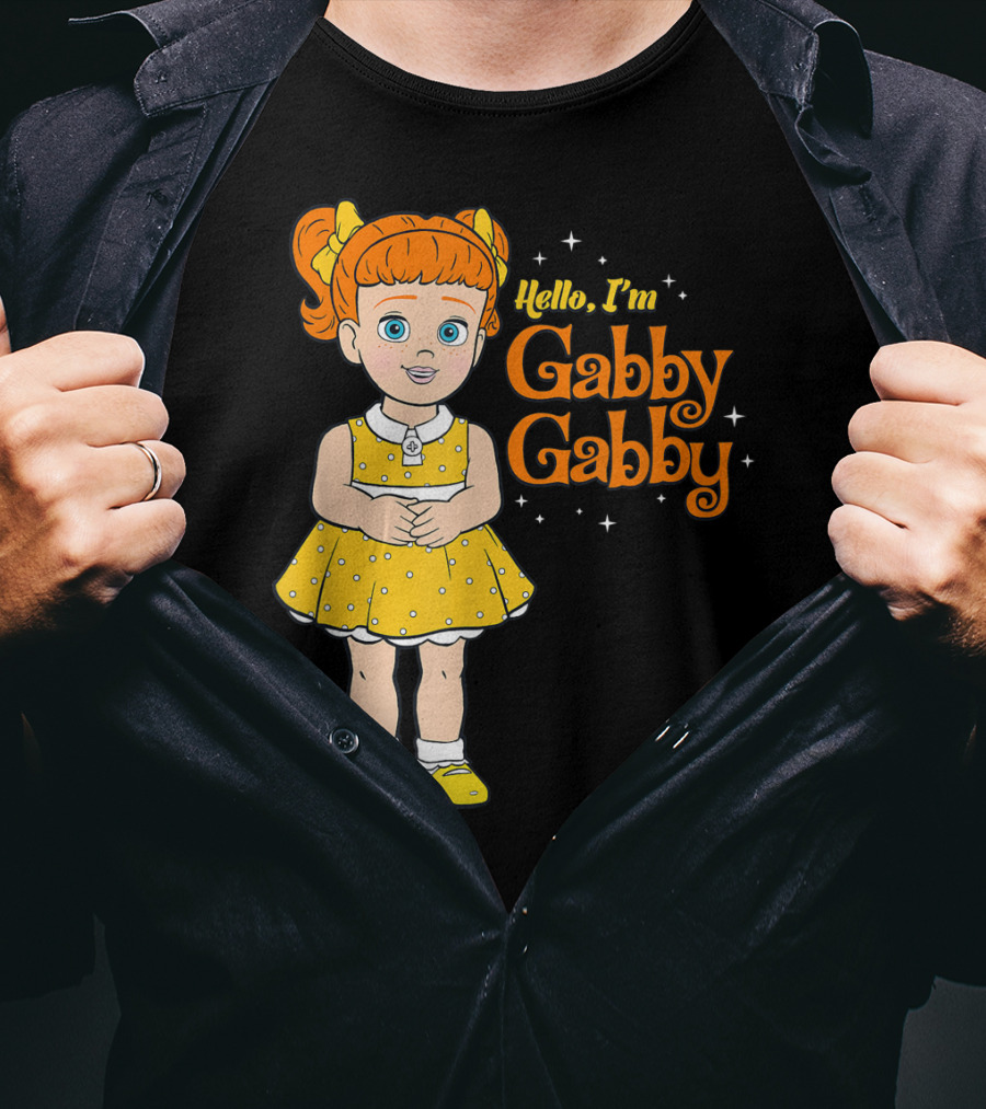 Disney Pixar Toy Story 4 Gabby Gabby Hello I'm Gabby Gabby T-Shirt