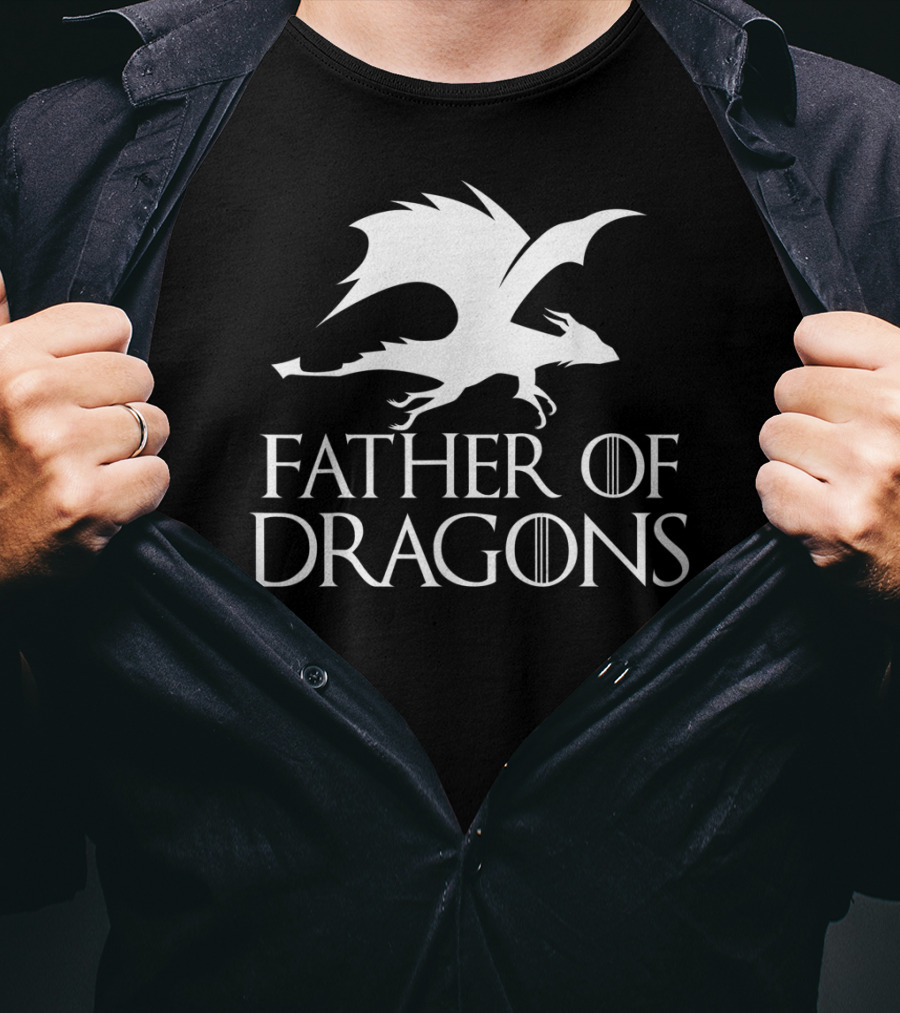 Father Of Dragons Fantasy Symbol T-Shirt