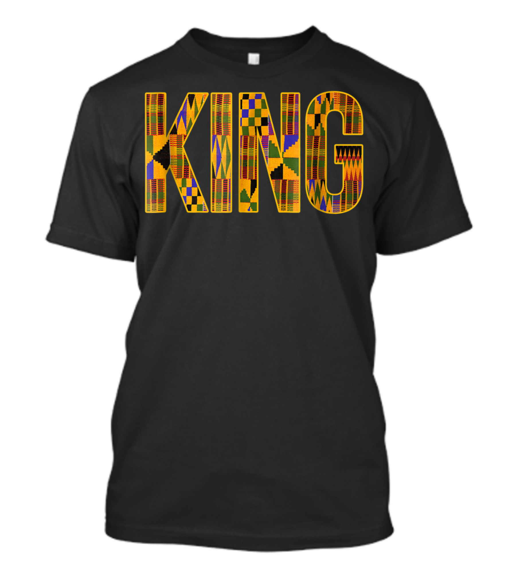 African King Tribal Print T-Shirt