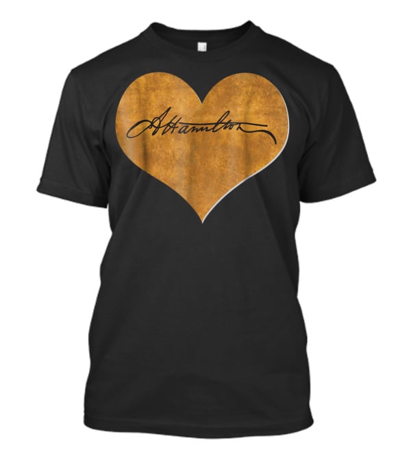 Alexander Hamilton Heart Signature T-Shirt