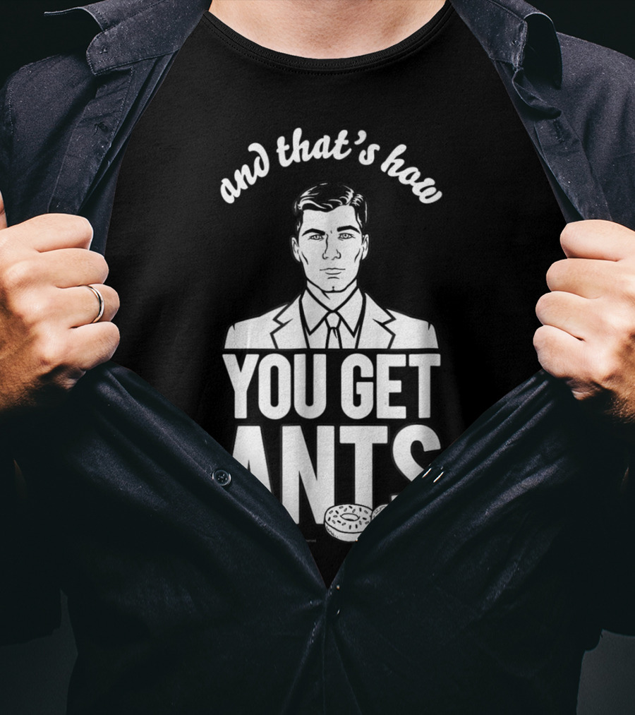 Sterling Archer And That's How You Get Ants Cookies Classic T-Shirt