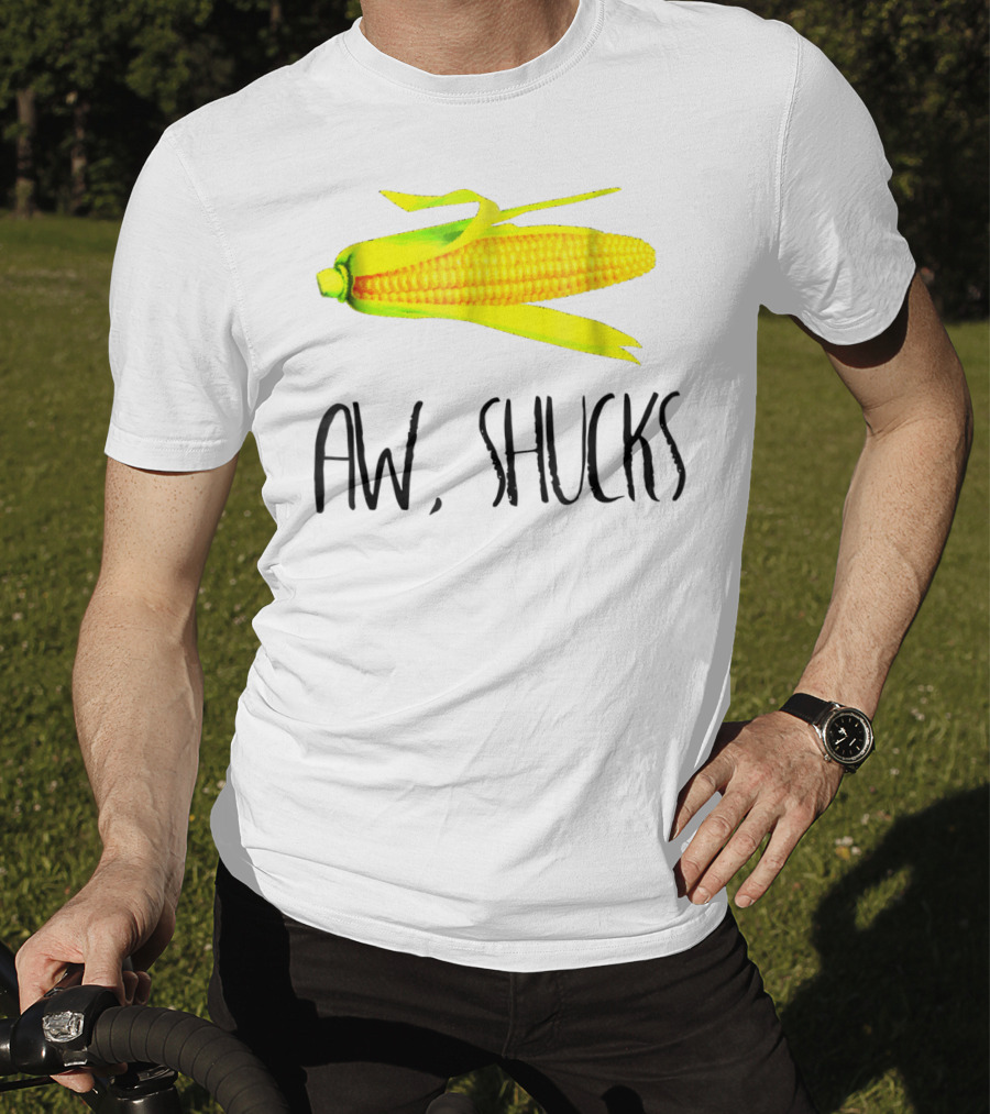 Aw Shucks Amaizing Pun Corn On The Cob T-Shirt