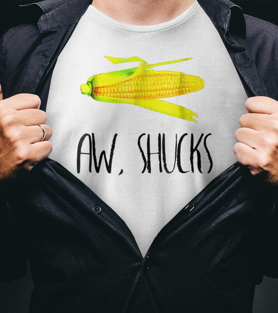 Aw Shucks Amaizing Pun Corn On The Cob T-Shirt