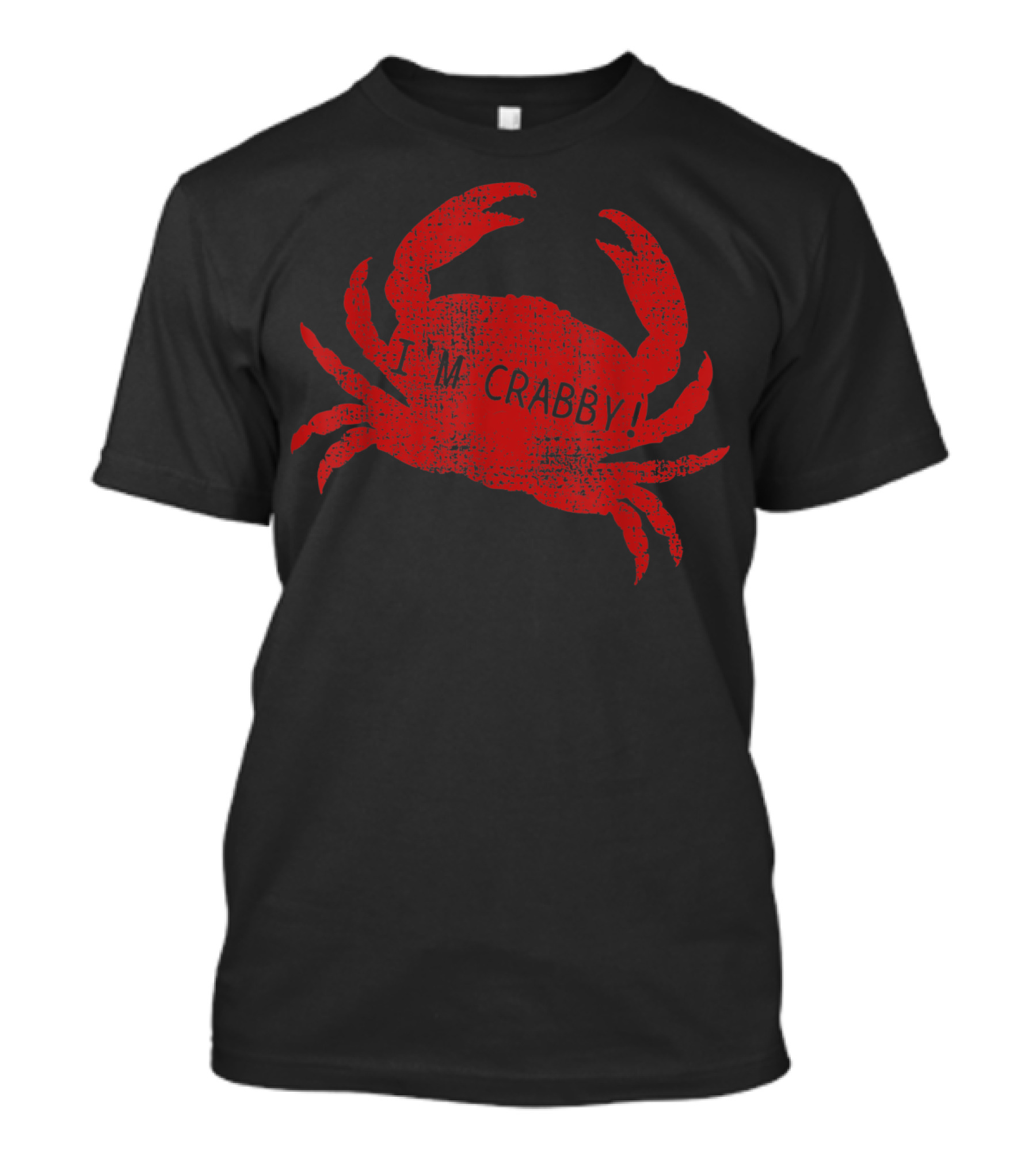 I'm Crabby Sea Crab Lover Tank Aquarium Food T-Shirt