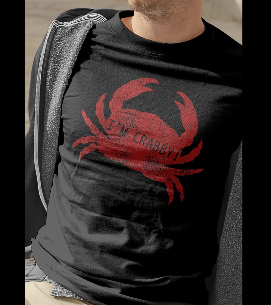 I'm Crabby Sea Crab Lover Tank Aquarium Food T-Shirt