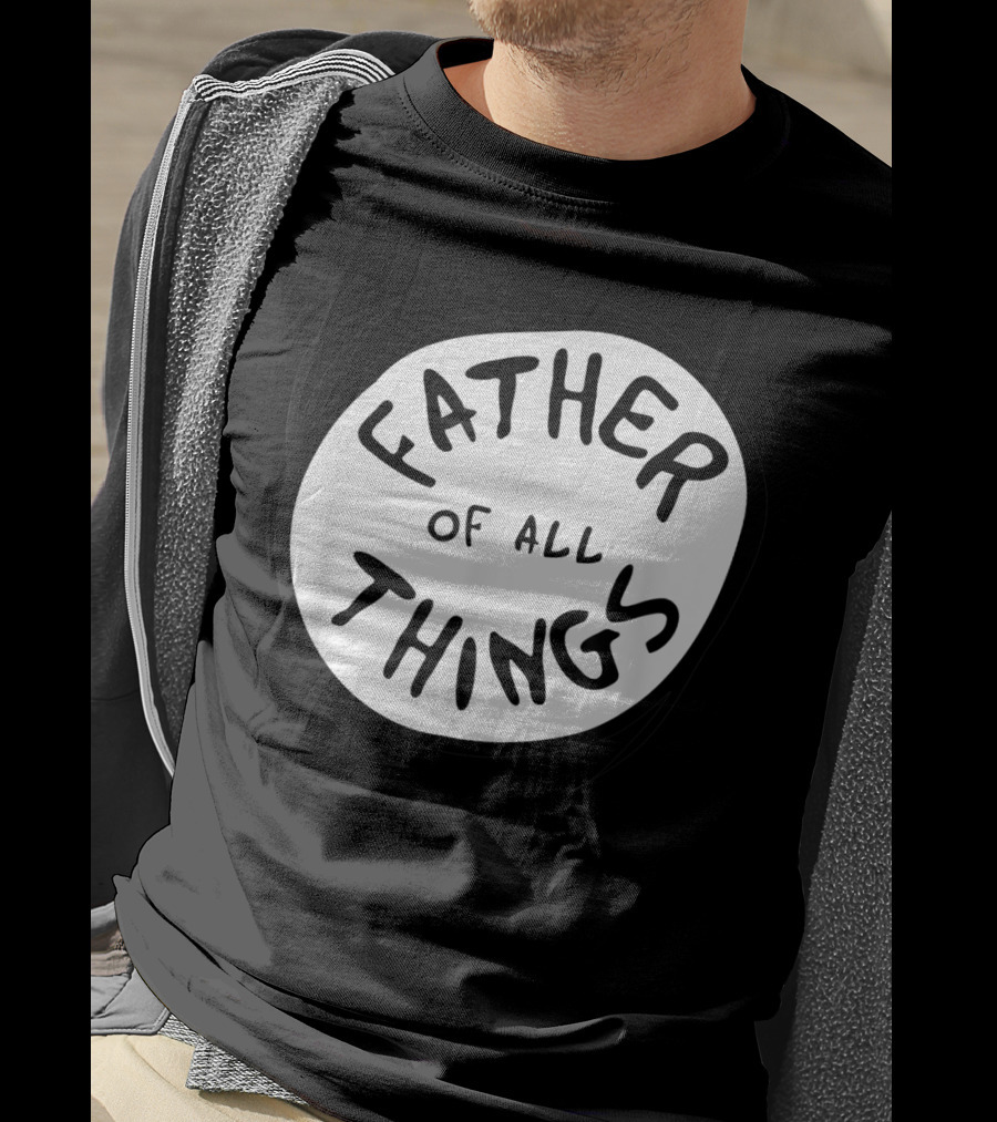 Father Of All Things Dr Seuss Emblem RED T-Shirt