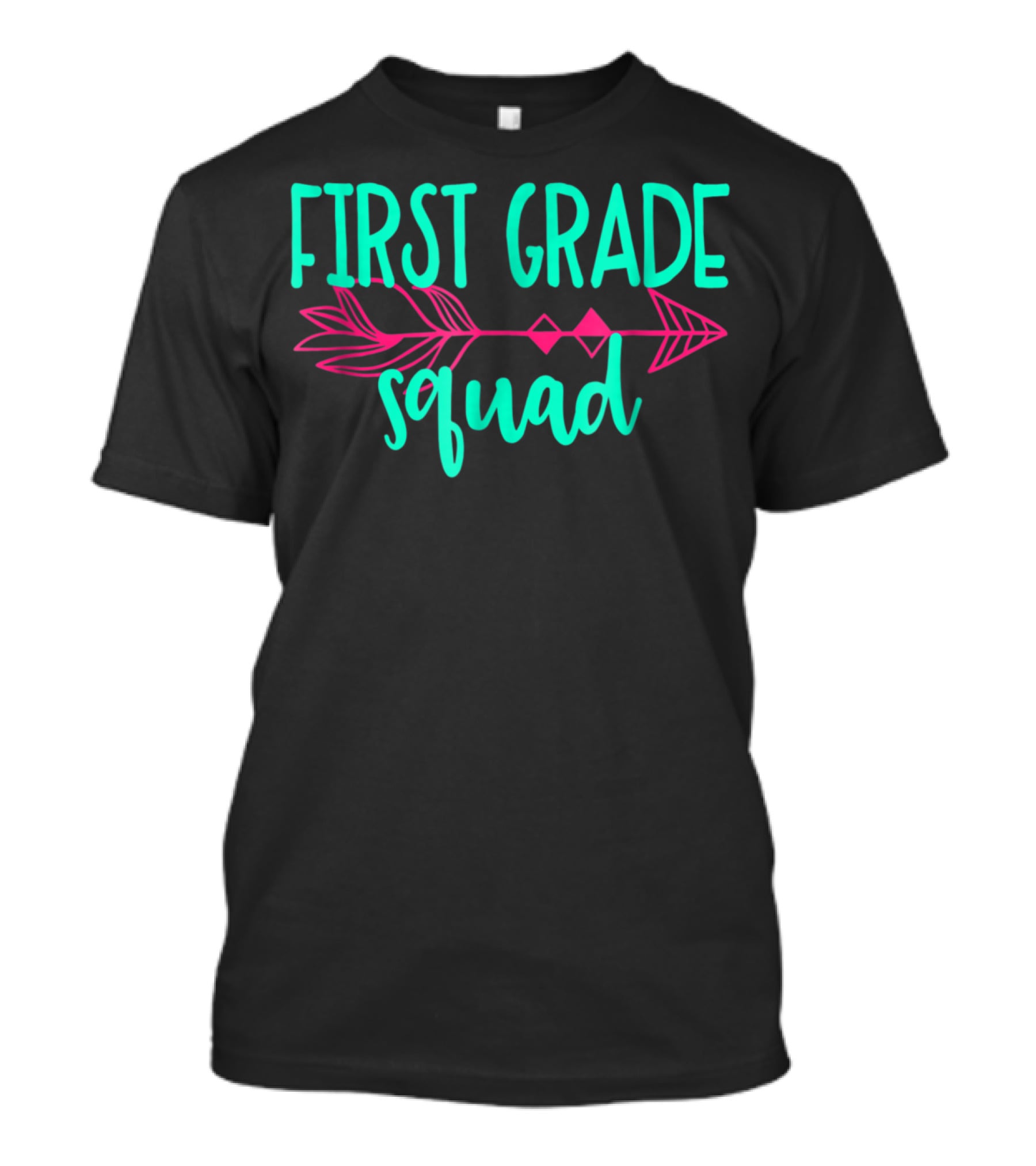 First Grade Squad Arrow Teacher Appreciation T-Shirt