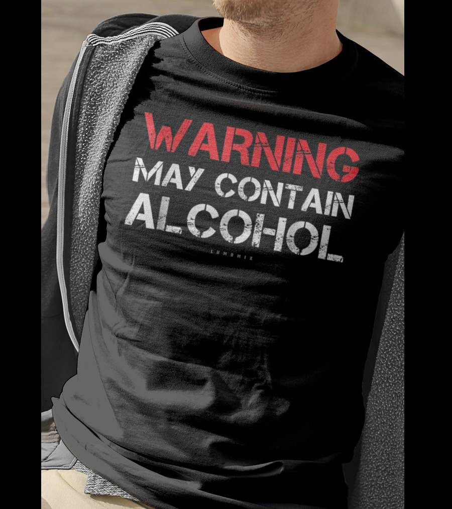 Warning May Contain Alcohol Lumonix T-Shirt