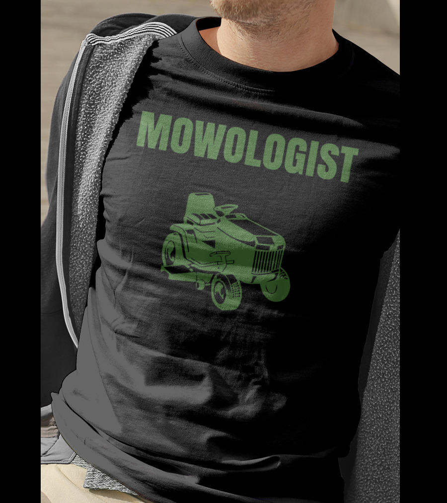 Mowologist Funny Lawnmower Landscaper T-Shirt