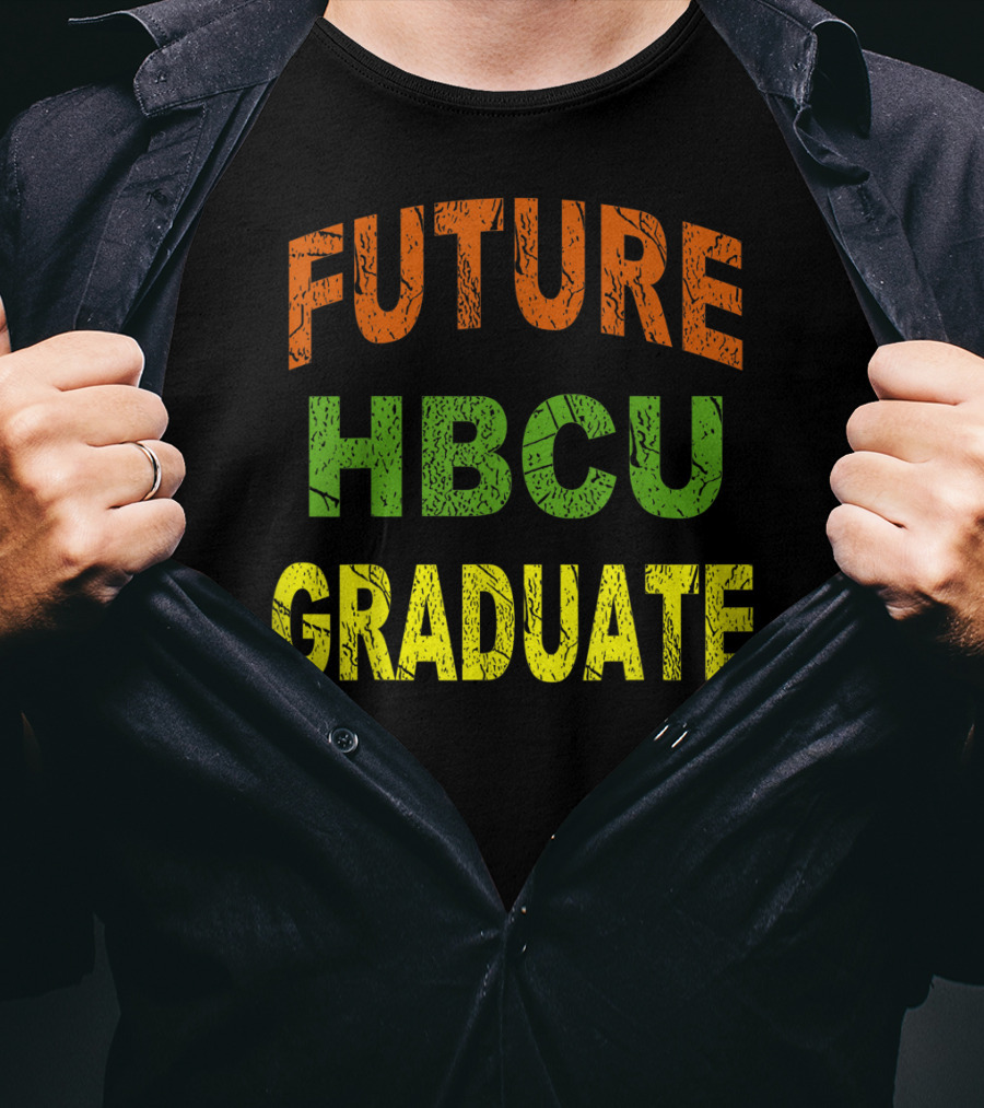 Future HBCU Graduate Bold Multicolor T-Shirt