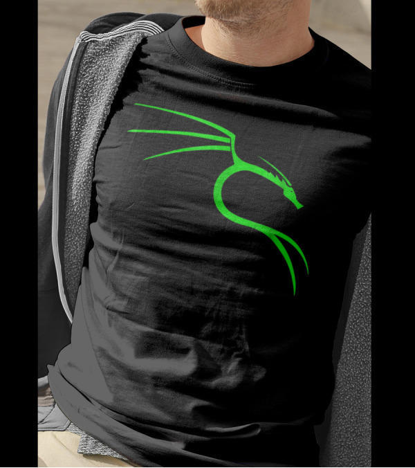 Kali Linux Dragon Cool Hacker Nerd T-Shirt