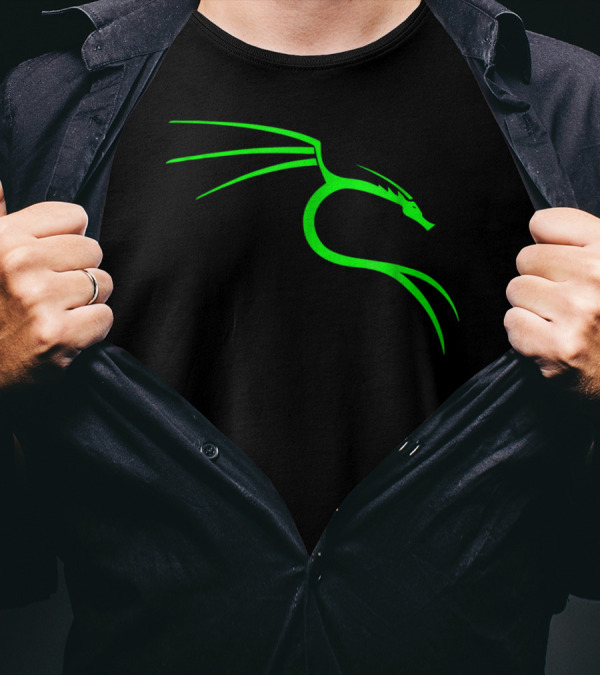Kali Linux Dragon Cool Hacker Nerd T-Shirt