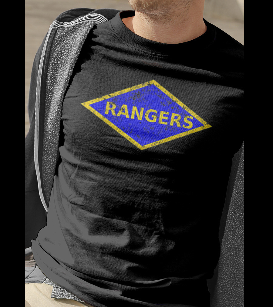 Rangers Diamond Vintage 75th Ranger Regiment T-Shirt