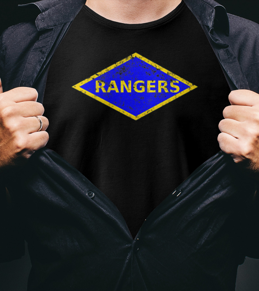 Rangers Diamond Vintage 75th Ranger Regiment T-Shirt