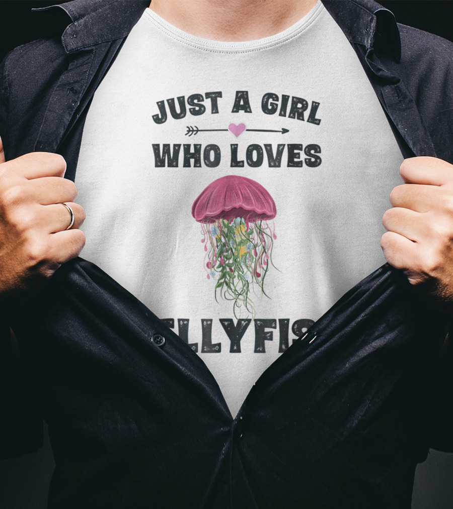 Just A Girl Who Loves Jellyfish T-Shirt