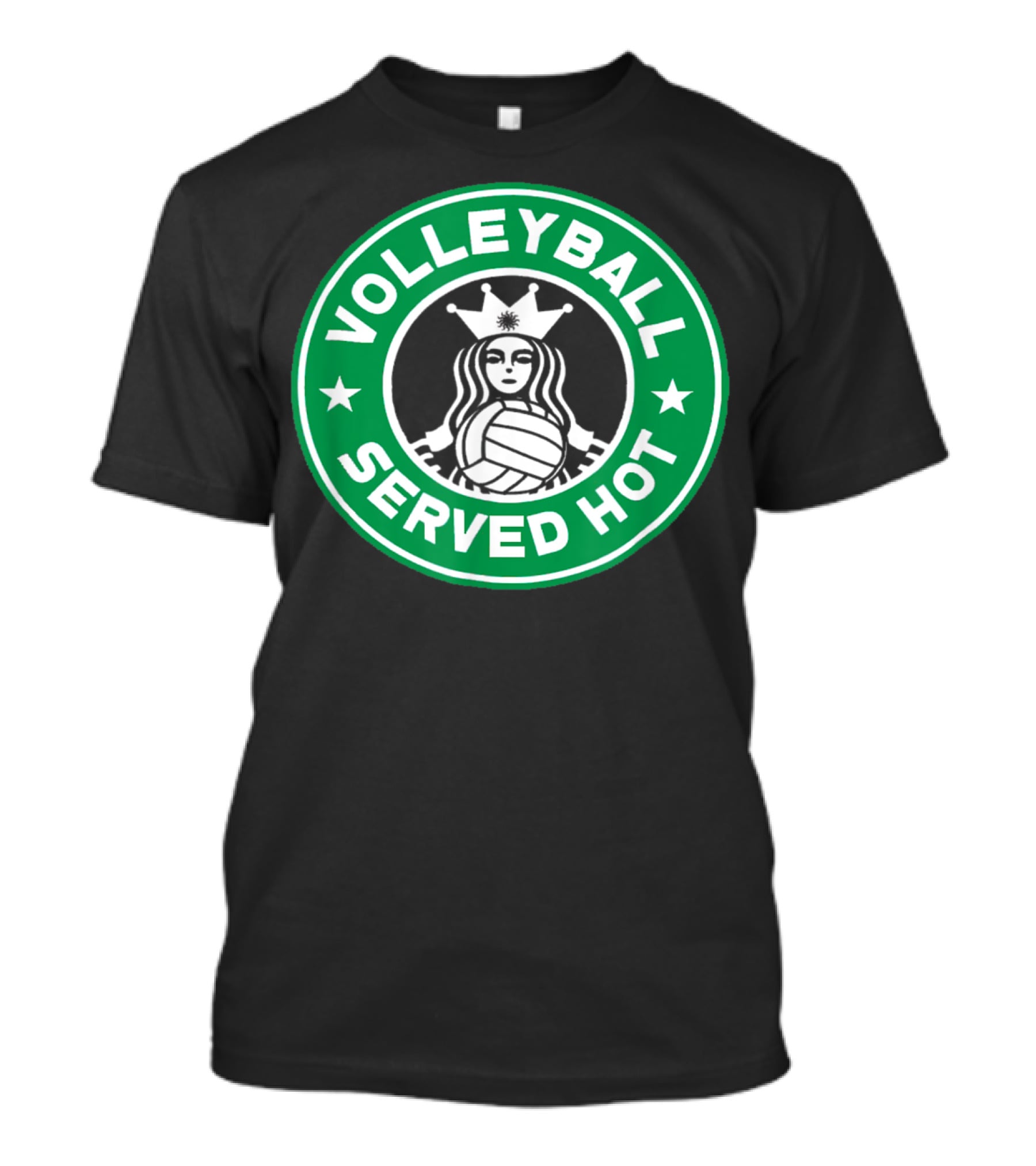 Volleyball Served Hot Starbucks T-Shirt