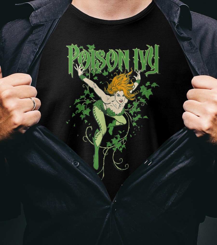 Batman Poison Ivy Vintage Comic T-Shirt