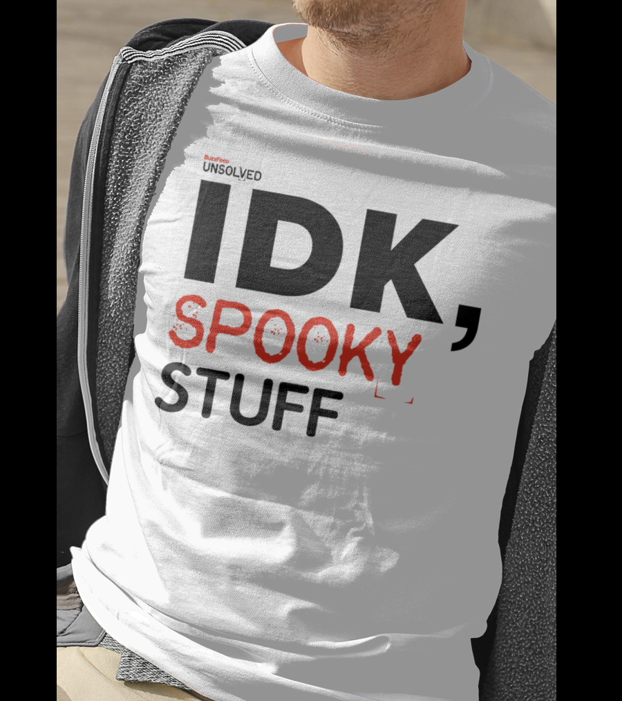 BuzzFeed Unsolved IDK Spooky Stuff T-Shirt