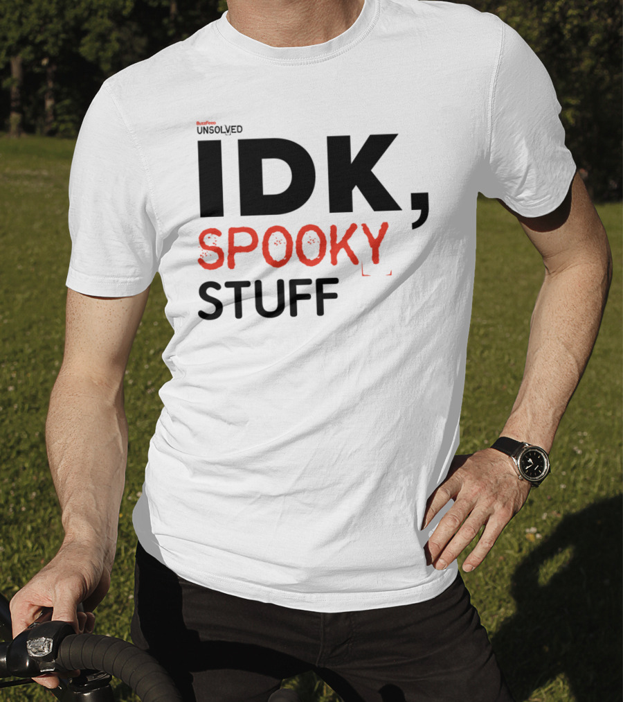 BuzzFeed Unsolved IDK Spooky Stuff T-Shirt