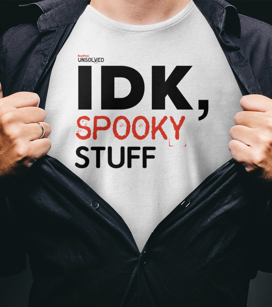 BuzzFeed Unsolved IDK Spooky Stuff T-Shirt