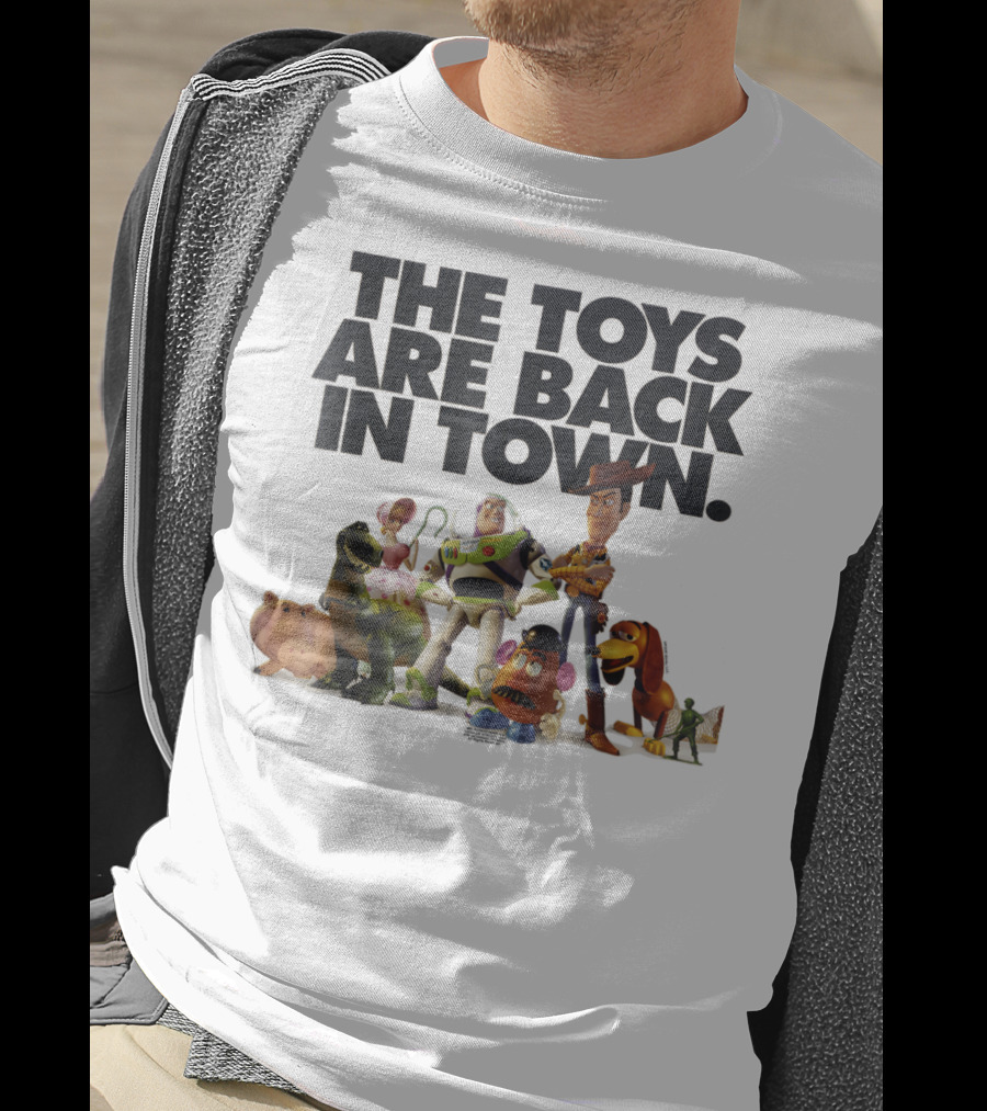 The Toys Are Back In Town Disney Pixar Toy Story Characters T-Shirt