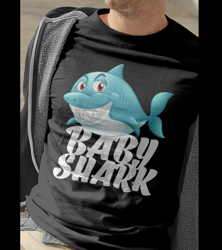 Baby Shark Lovers I Love Sharks T-Shirt