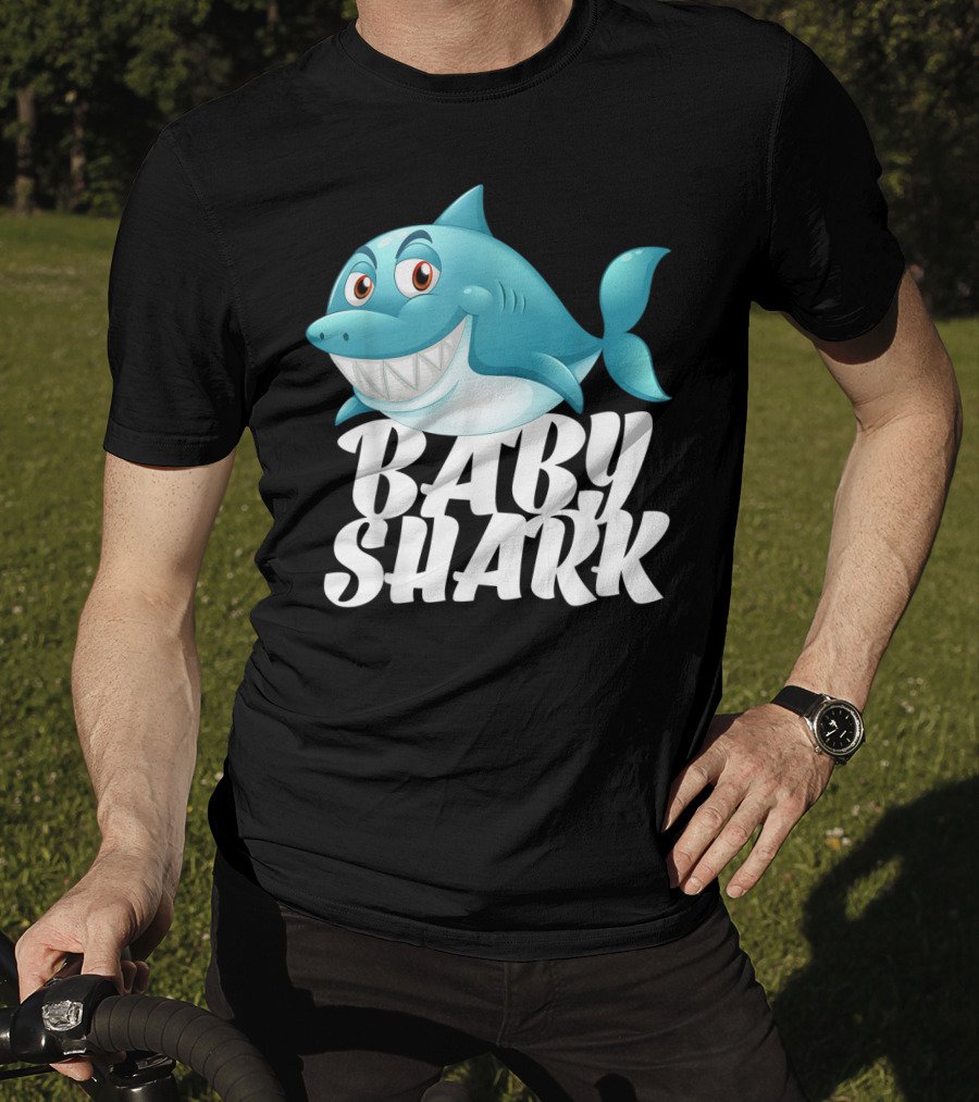 Baby Shark Lovers I Love Sharks T-Shirt